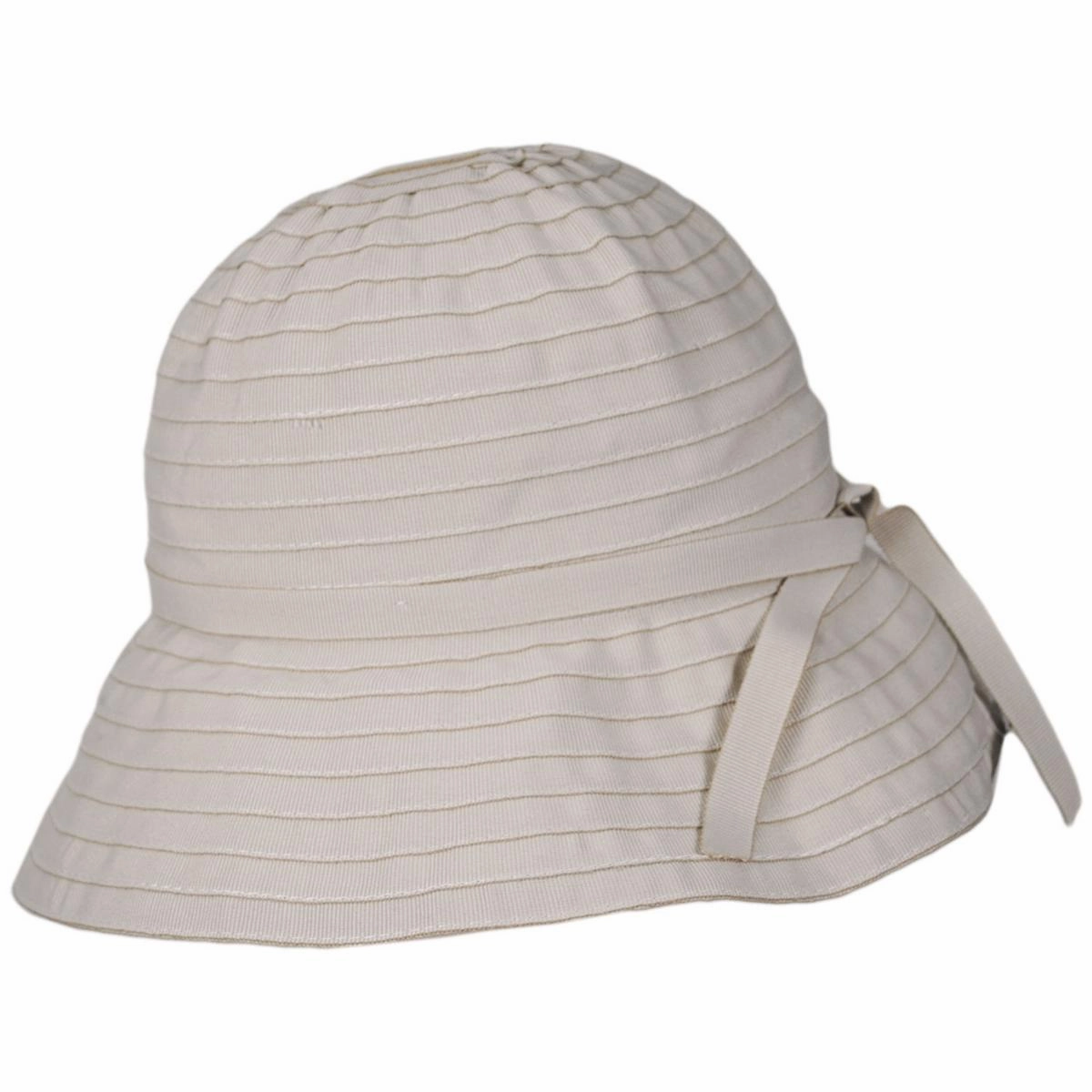 Roller Ribbon Cotton Blend Sun Hat