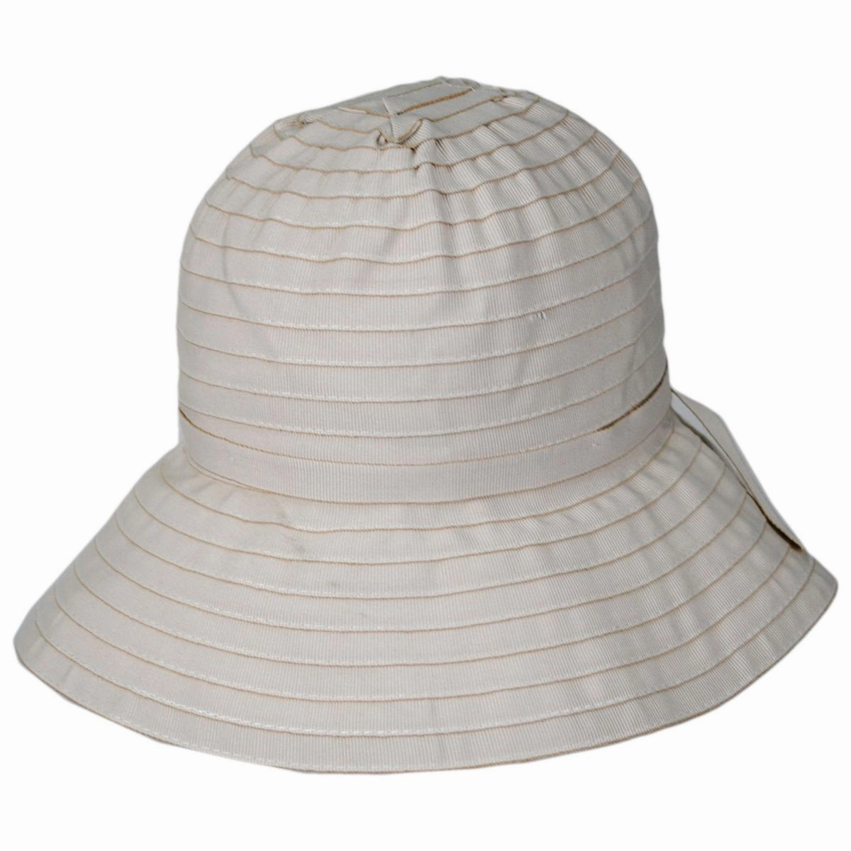 Roller Ribbon Cotton Blend Sun Hat