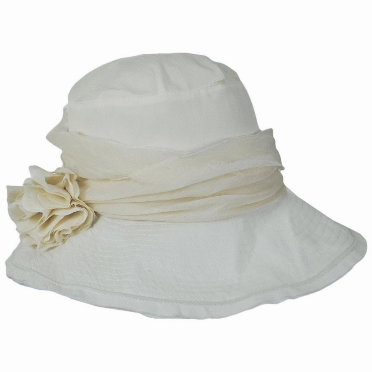 Romance Fabric Sun Hat