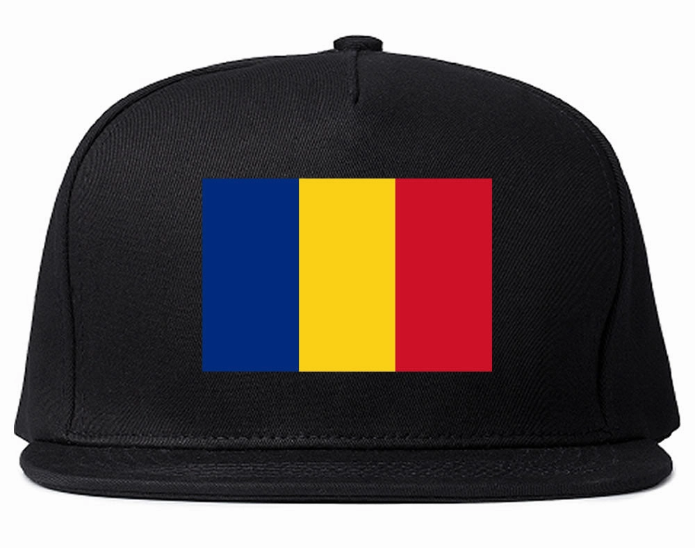 Romania Flag Country Printed Snapback Hat Cap