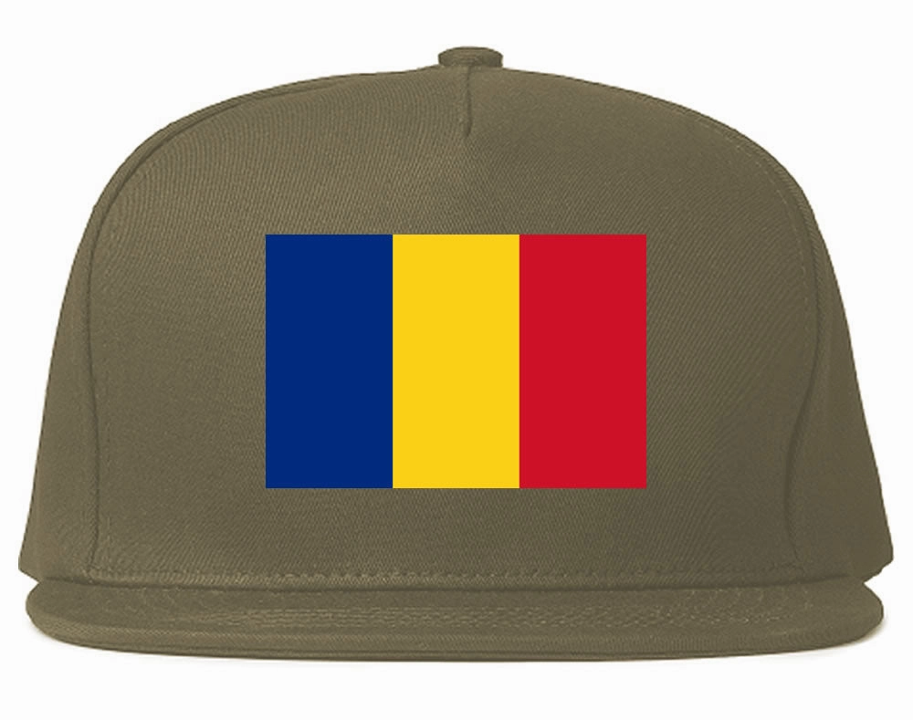 Romania Flag Country Printed Snapback Hat Cap