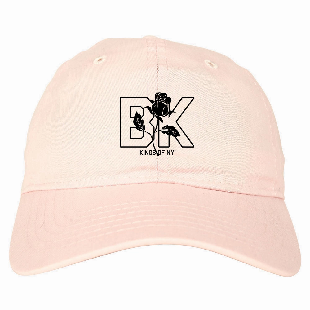 Rose BK Brooklyn Kings Of NY Mens Dad Hat