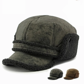 Rostov Winter Earflaps Fur Baseball Cap