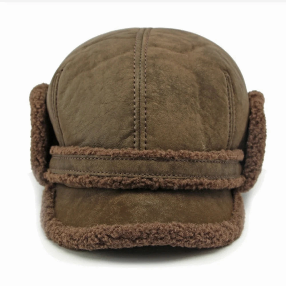 Rostov Winter Earflaps Fur Baseball Cap
