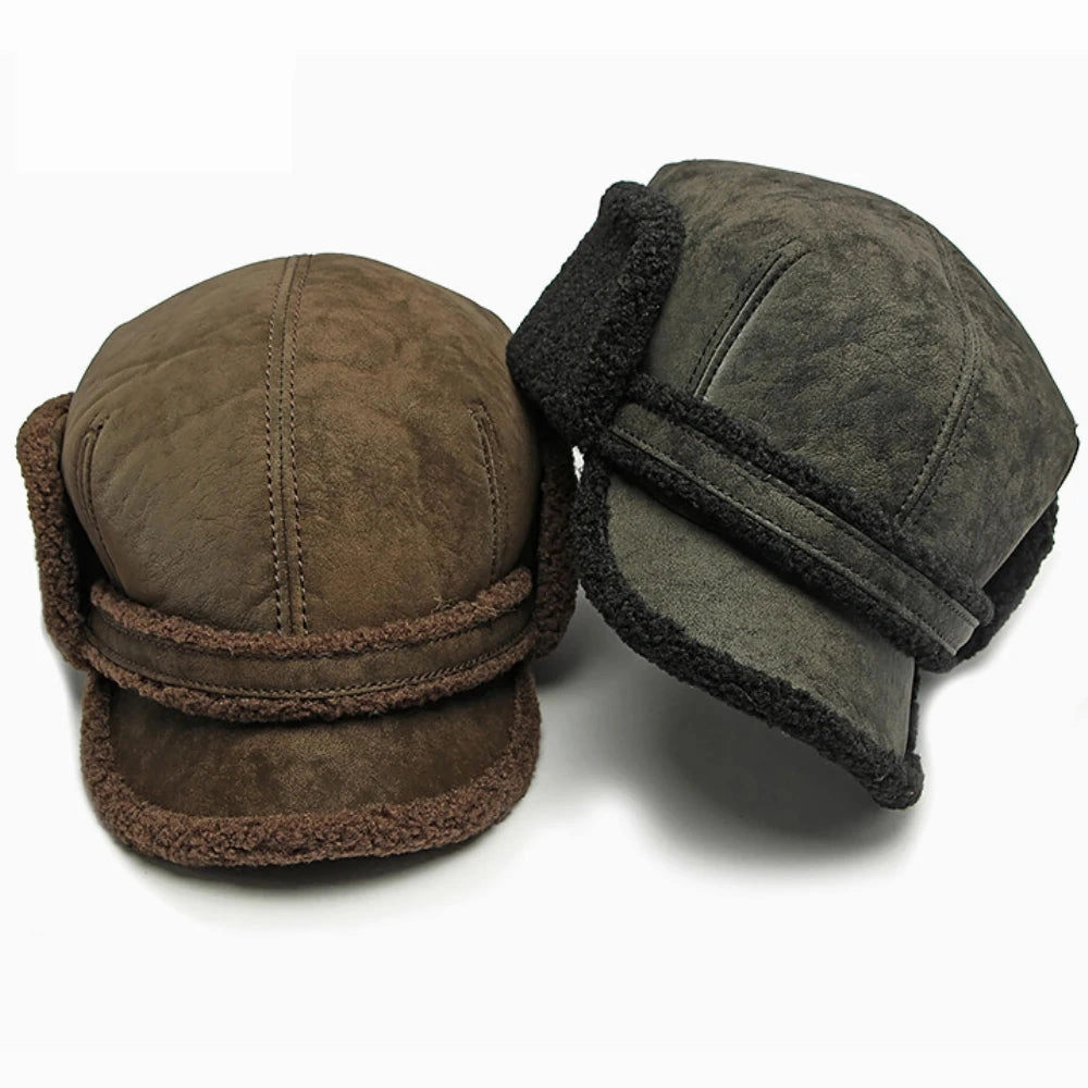 Rostov Winter Earflaps Fur Baseball Cap