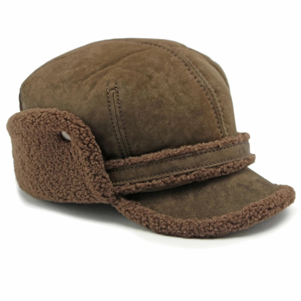 Rostov Winter Earflaps Fur Baseball Cap