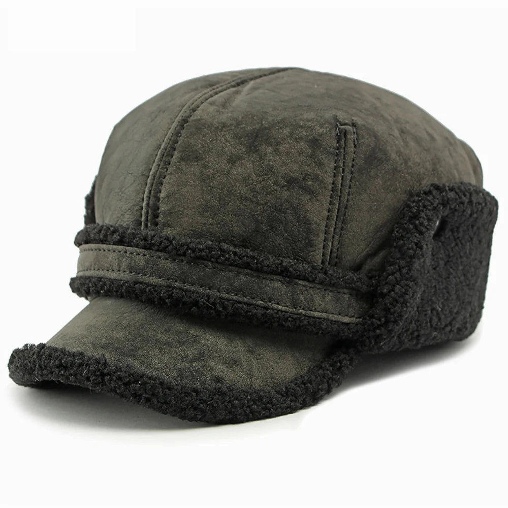 Rostov Winter Earflaps Fur Baseball Cap