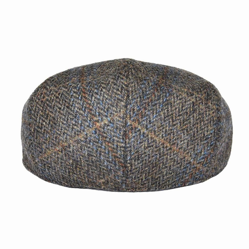 Royal Herringbone Wool Flat Cap