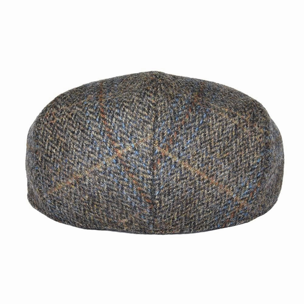 Royal Herringbone Wool Flat Cap