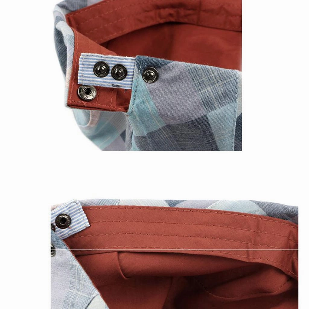 Royal Multicolor Plaid Flat Cap