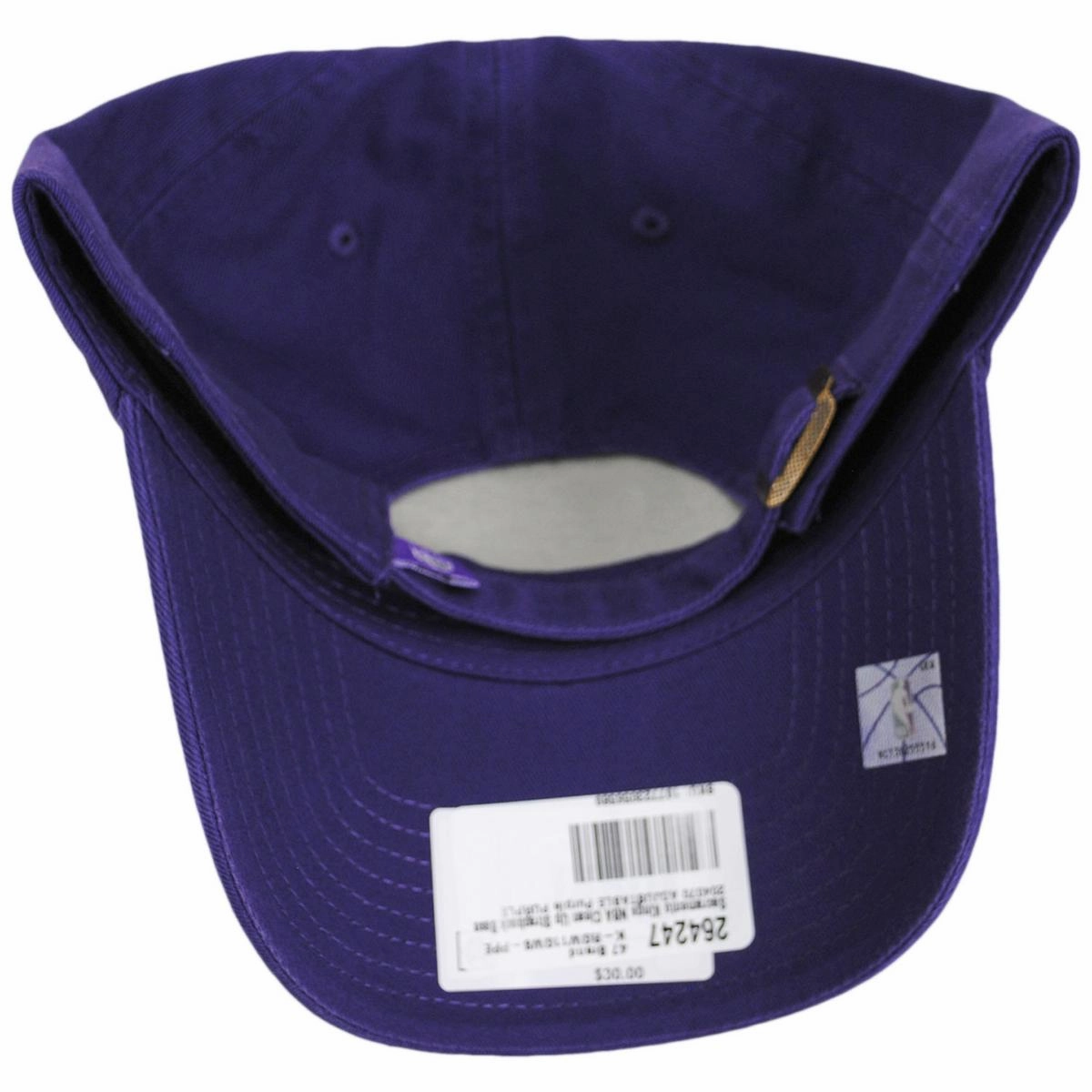 Sacramento Kings NBA Clean Up Strapback Baseball Cap Dad Hat