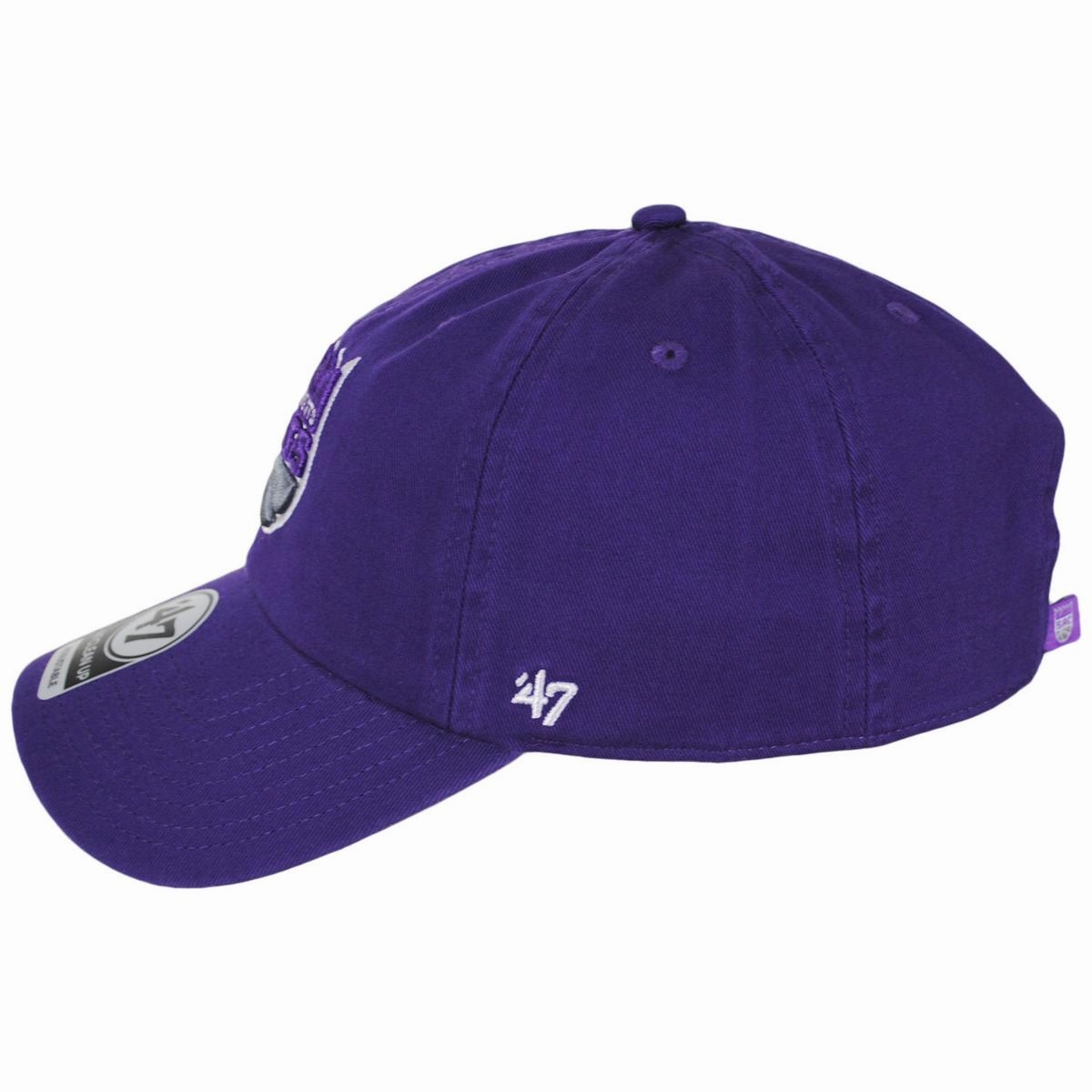Sacramento Kings NBA Clean Up Strapback Baseball Cap Dad Hat