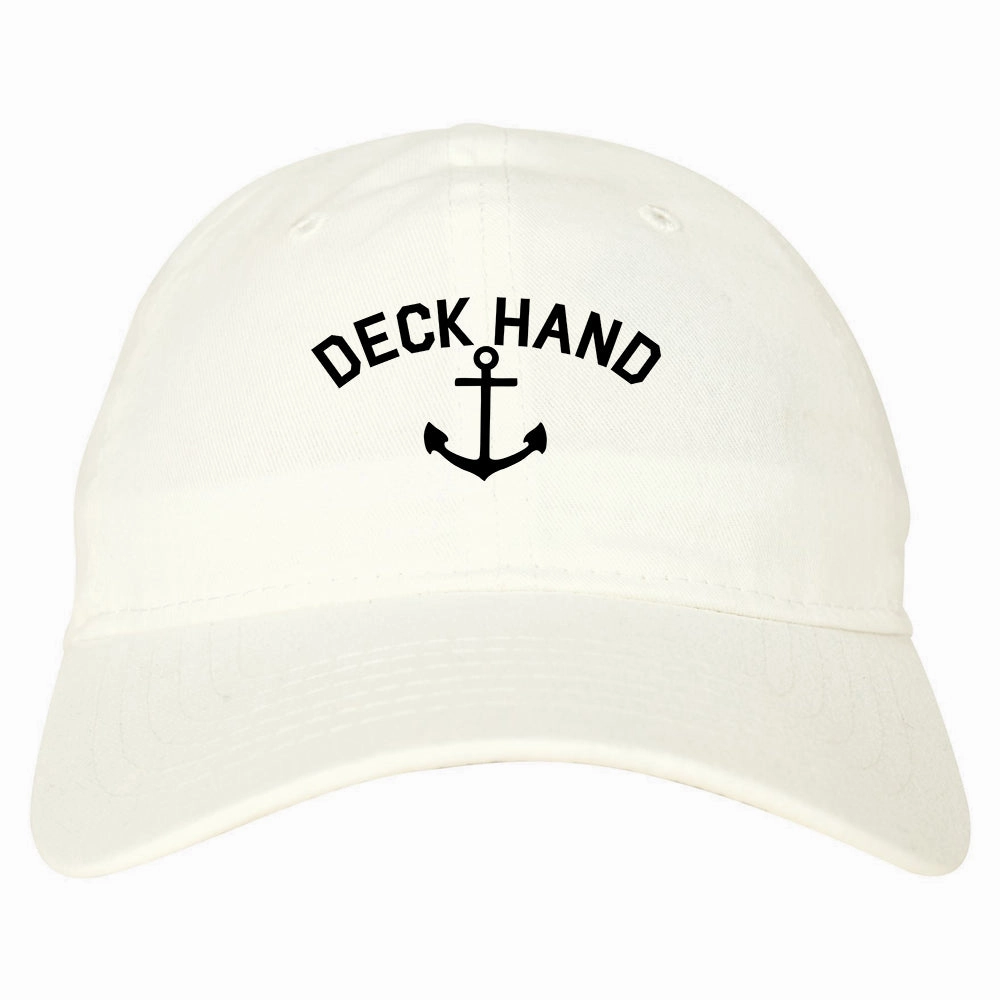 Sailing Deckhand Anchor Mens Dad Hat Baseball Cap
