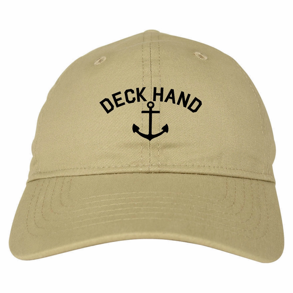 Sailing Deckhand Anchor Mens Dad Hat Baseball Cap