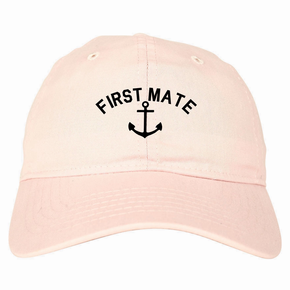 Sailing First Mate Anchor Mens Dad Hat Baseball Cap