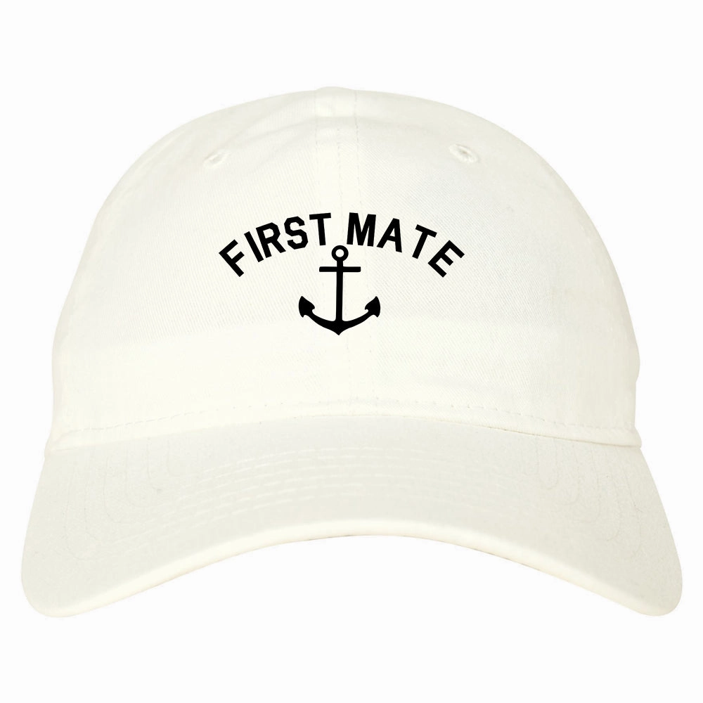 Sailing First Mate Anchor Mens Dad Hat Baseball Cap