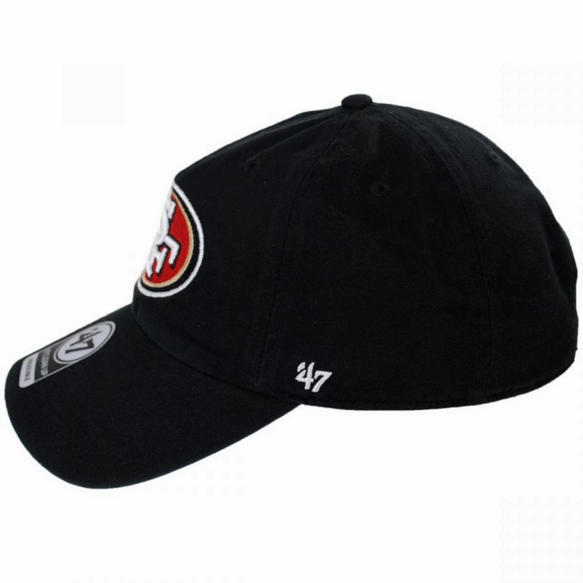 San Francisco 49ers NFL Clean Up Strapback Baseball Cap Dad Hat