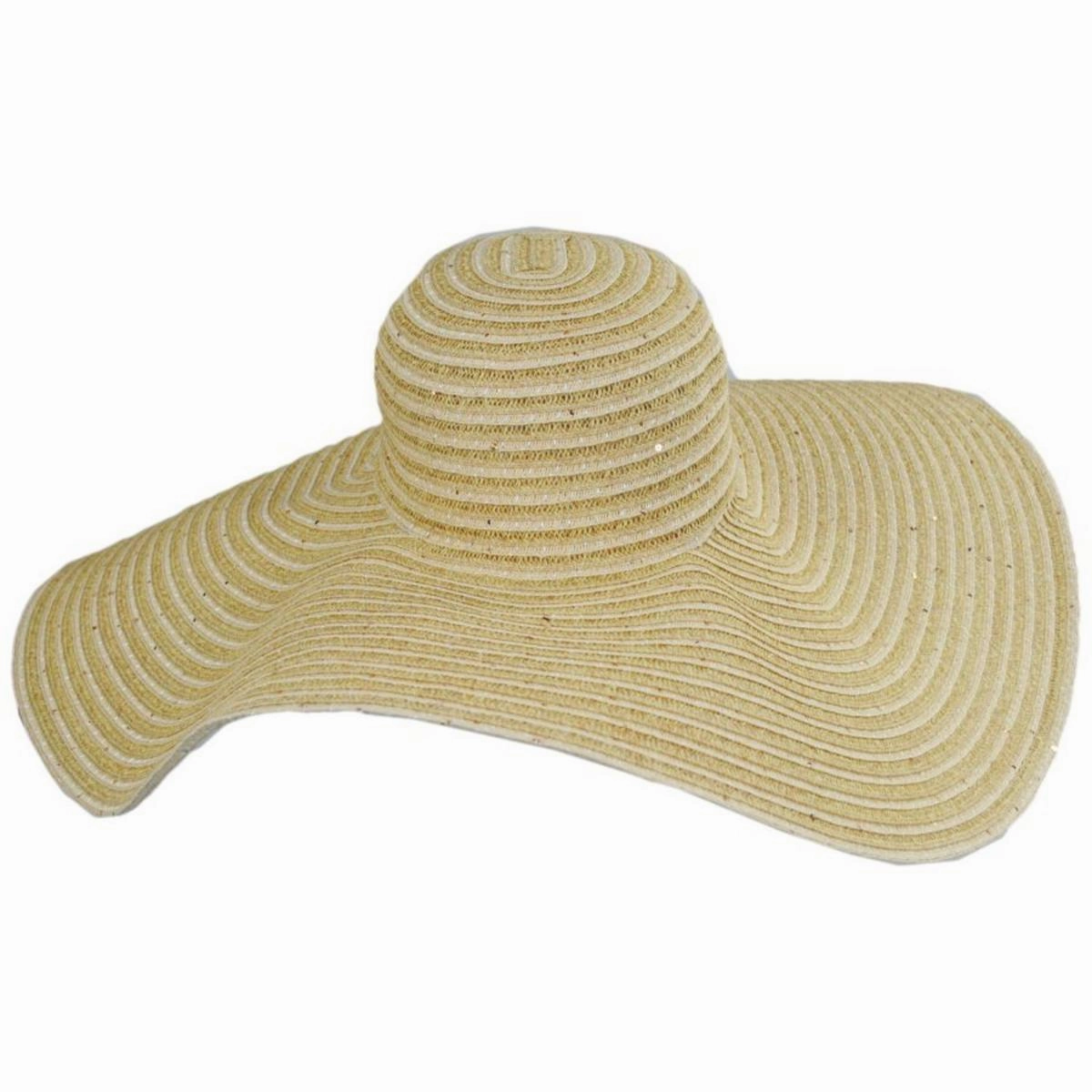 Santa Rosa Assymetrical Brim Straw Sun Hat