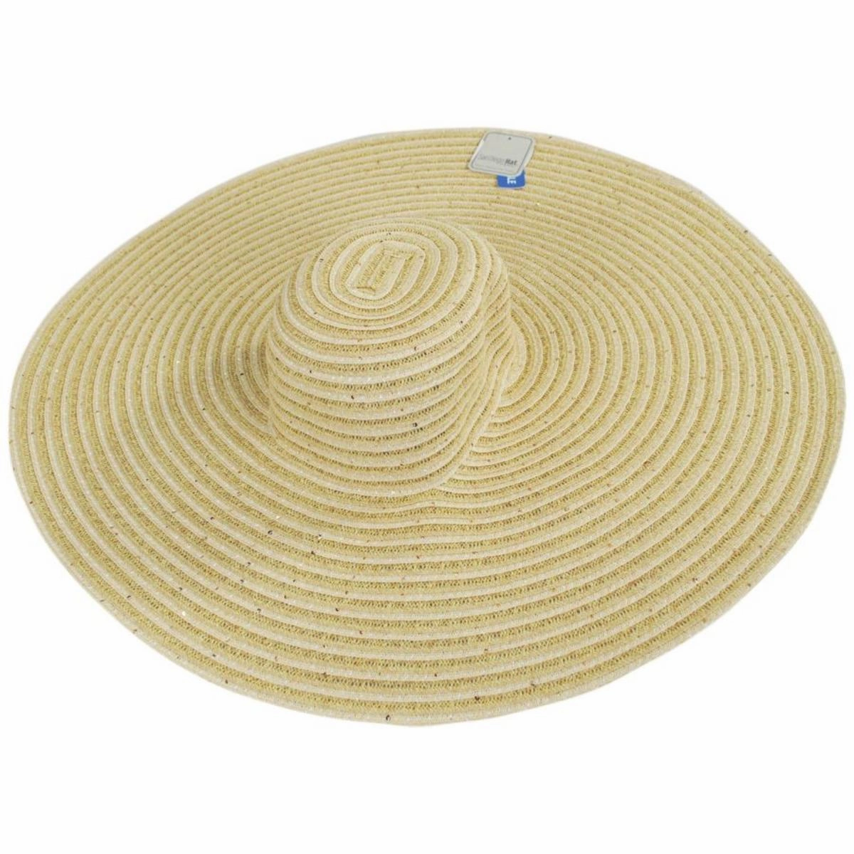 Santa Rosa Assymetrical Brim Straw Sun Hat