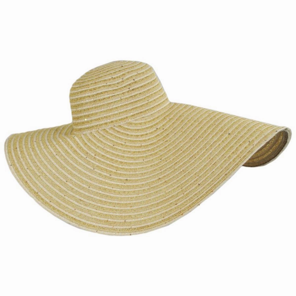 Santa Rosa Assymetrical Brim Straw Sun Hat