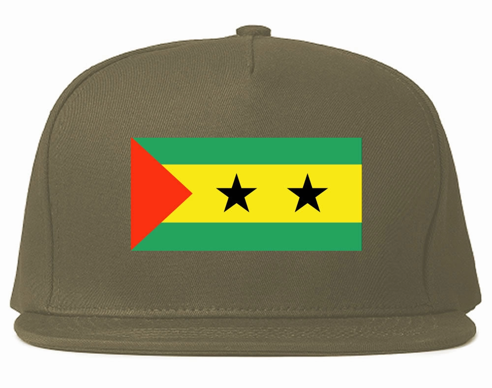 Sao Tome Flag Country Printed Snapback Hat Cap