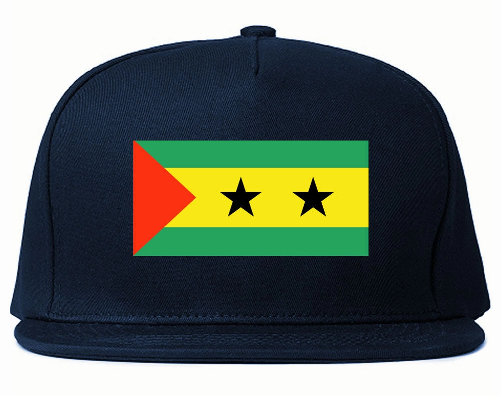 Sao Tome Flag Country Printed Snapback Hat Cap