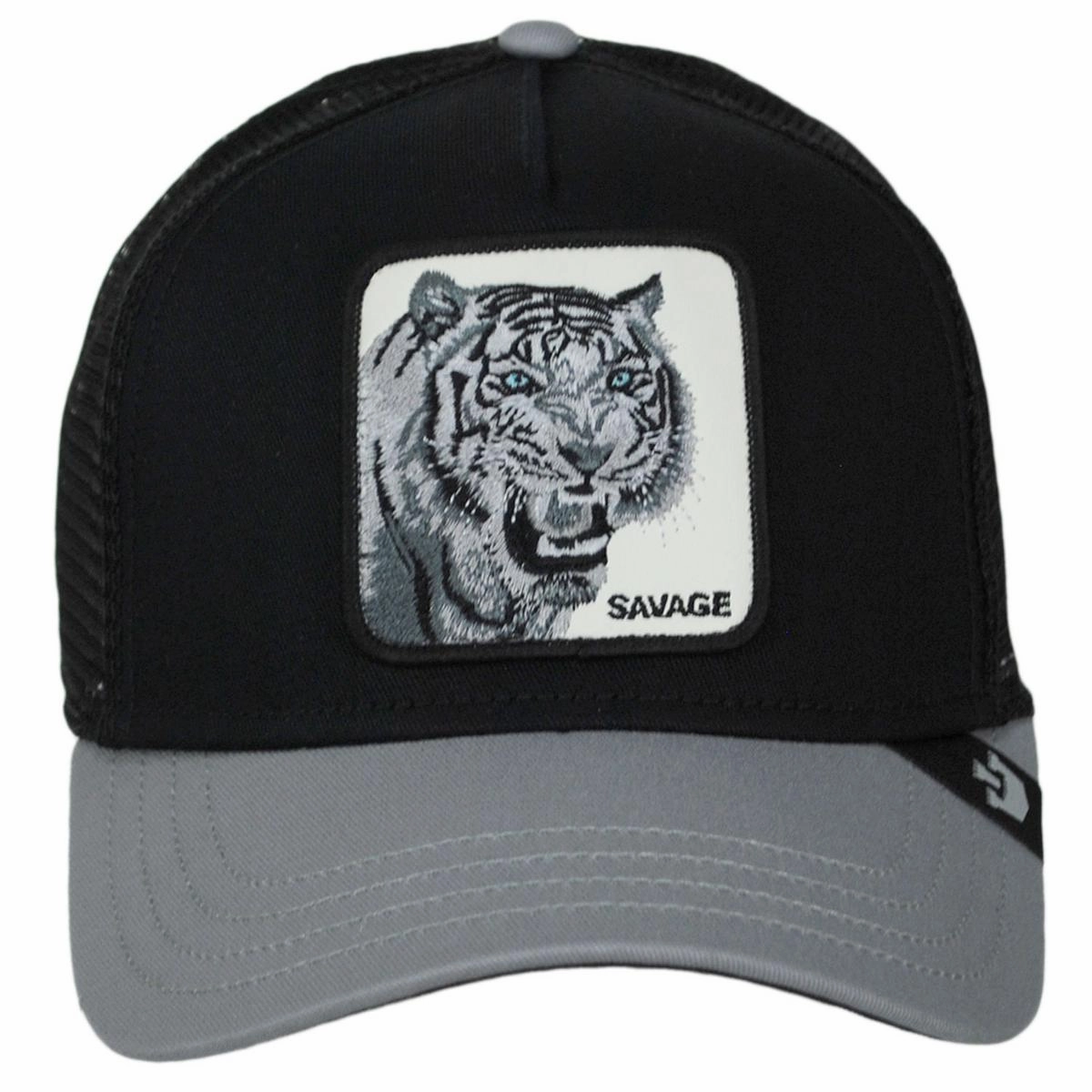 Savage Tiger Mesh Trucker Snapback Baseball Cap