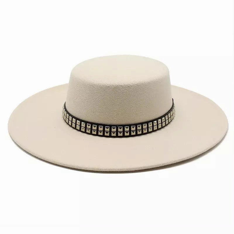 Savoie Vintage Cotton Boater Hat