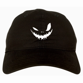 Scary Jack-o-lantern Face Halloween Dad Hat