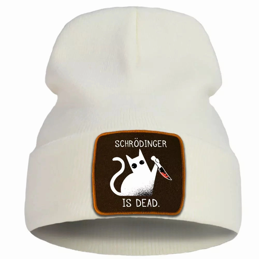 Schrodinger Is Dead Cat Beanie