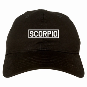 Scorpio Horoscope Sign Mens Dad Hat Baseball Cap