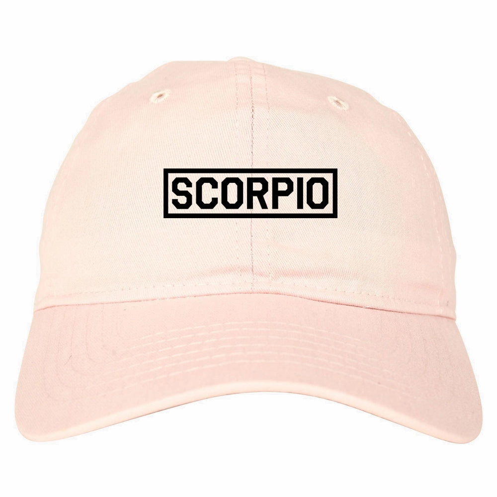 Scorpio Horoscope Sign Mens Dad Hat Baseball Cap