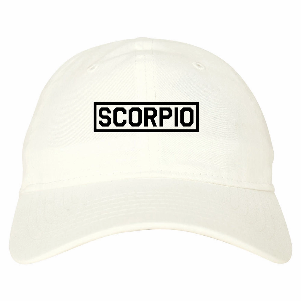 Scorpio Horoscope Sign Mens Dad Hat Baseball Cap