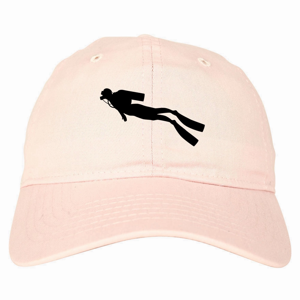 Scuba Diver Chest Mens Dad Hat Baseball Cap