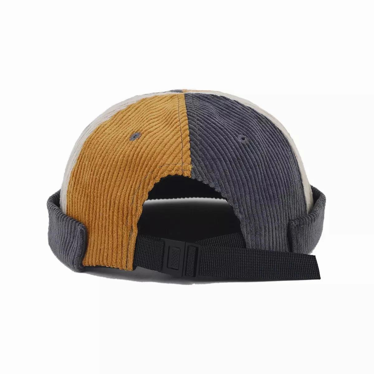 Seaford Patchwork Corduroy Docker Cap
