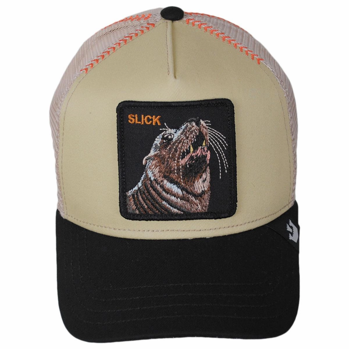 Seal Mesh Trucker Snapback Baseball Cap