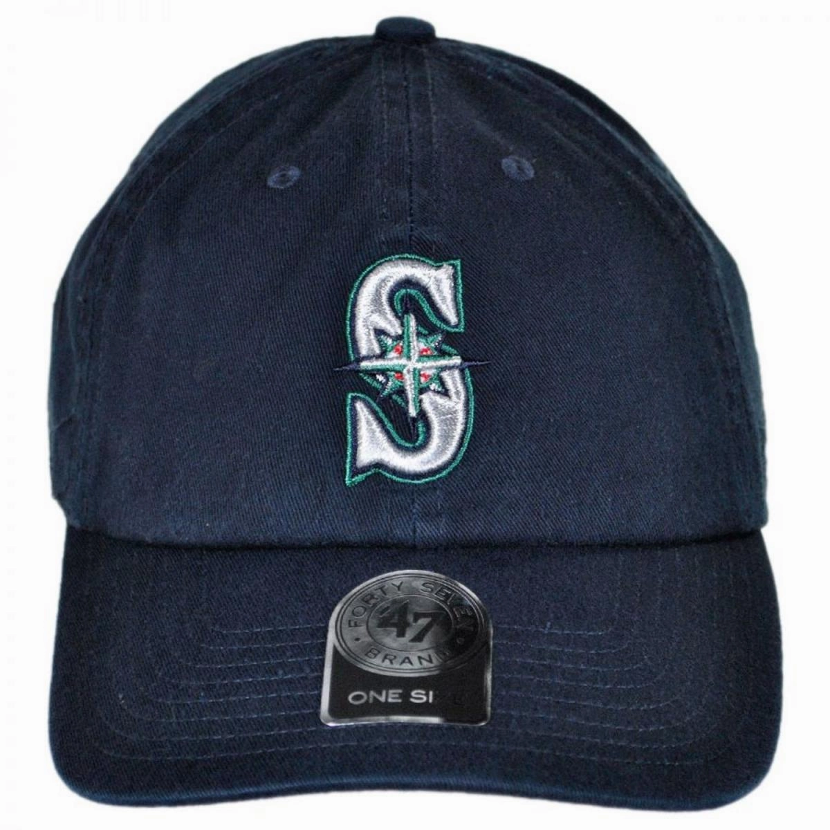 Seattle Mariners MLB Clean Up Strapback Baseball Cap Dad Hat