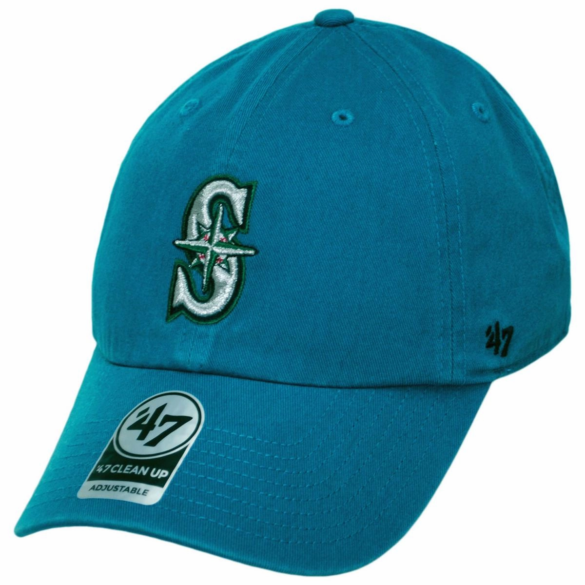 Seattle Mariners MLB Clean Up Strapback Baseball Cap Dad Hat