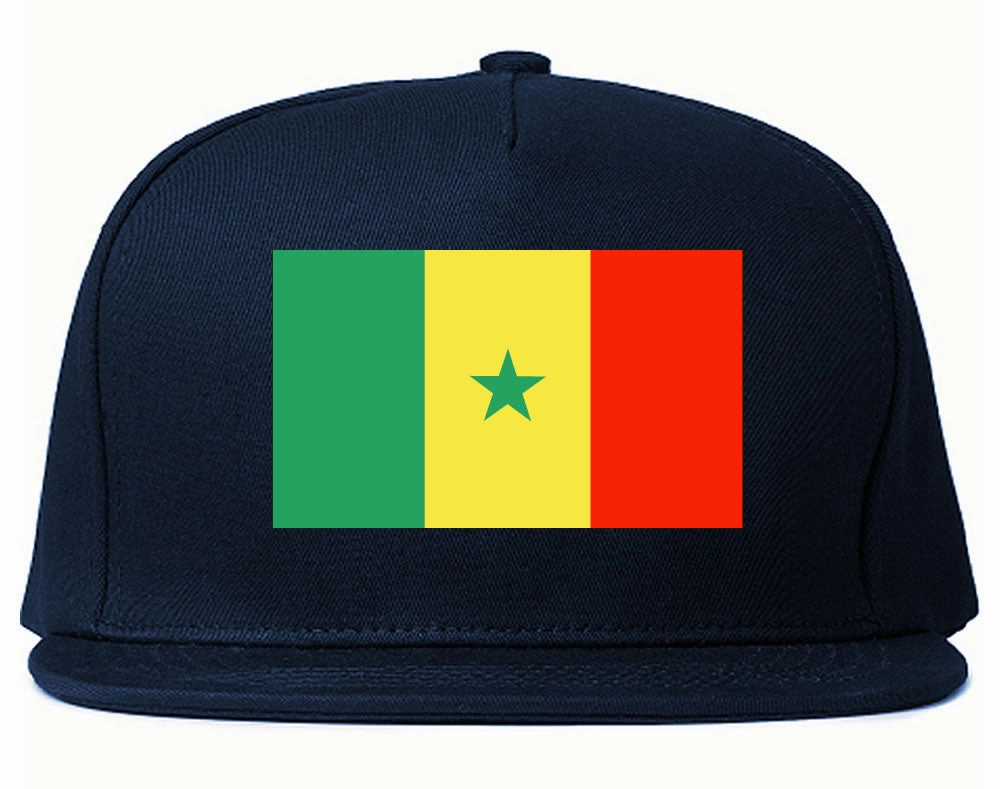 Senegal Flag Country Printed Snapback Hat Cap
