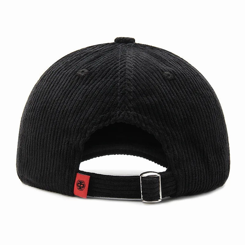 Seul Corduroy Short Brim Baseball Cap