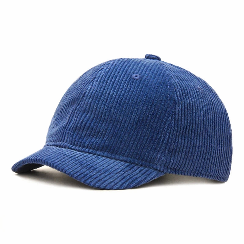 Seul Corduroy Short Brim Baseball Cap