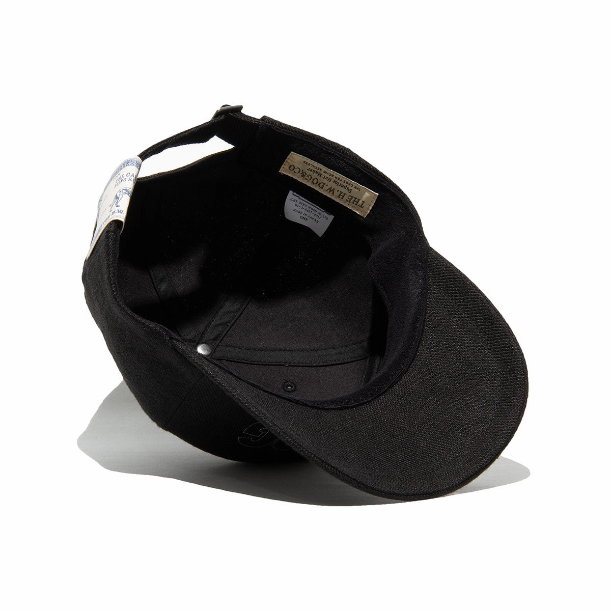 SHADOW WIDE CAP - Black