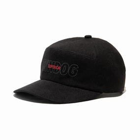 SHADOW WIDE CAP - Black