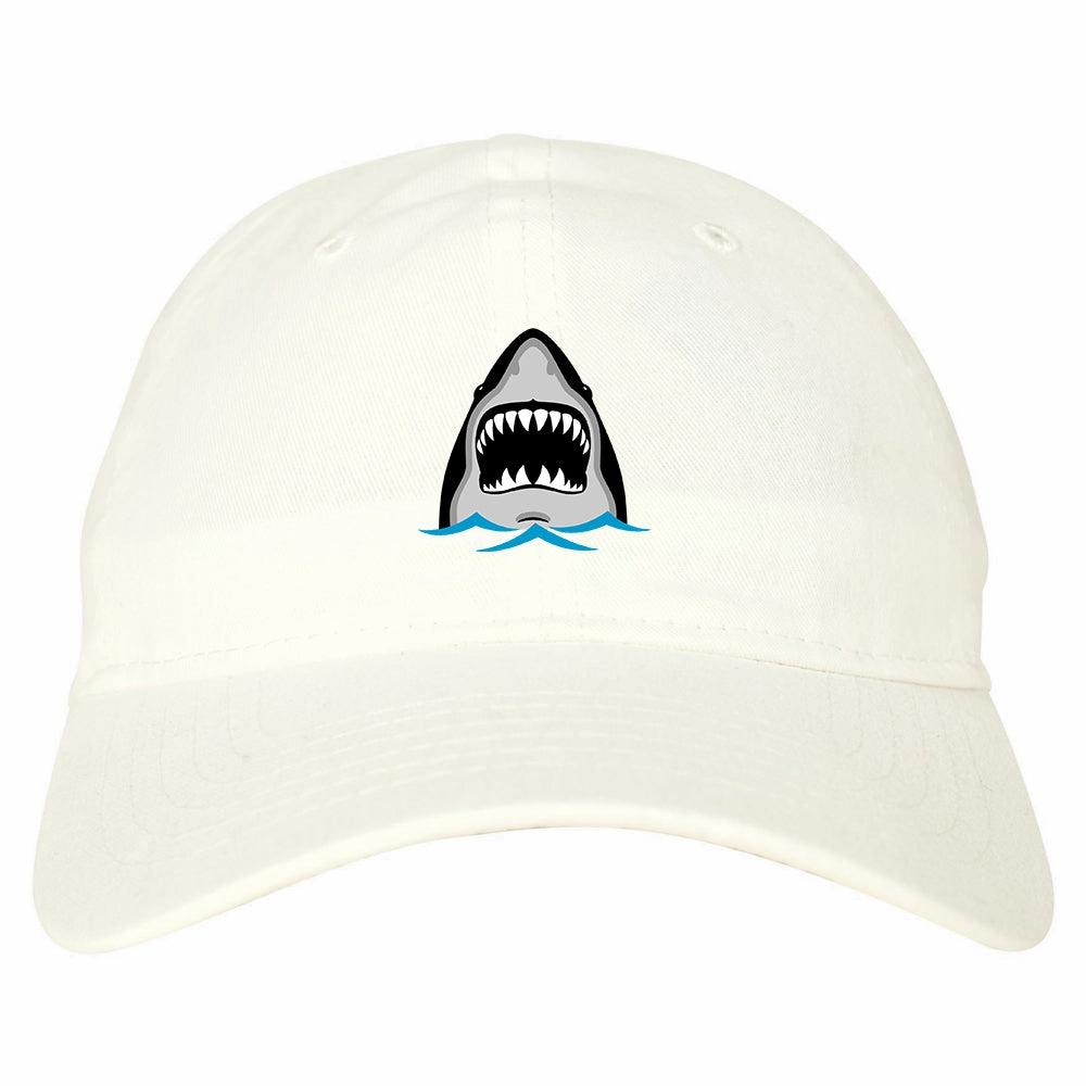 Shark Face Chest Mens Dad Hat