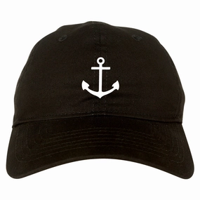 Ship Anchor Chest Mens Dad Hat Baseball Cap