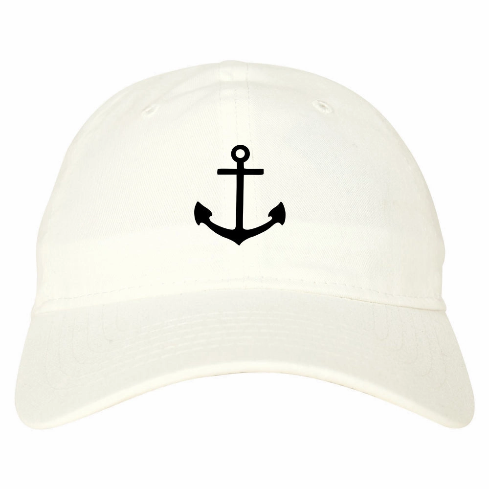 Ship Anchor Chest Mens Dad Hat Baseball Cap