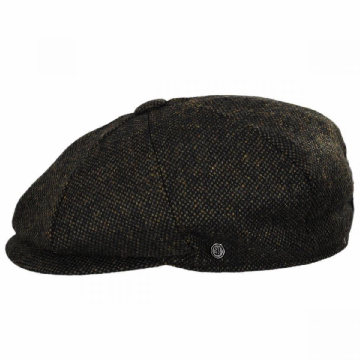 Sidecar Nailhead Wool Blend Newsboy Cap