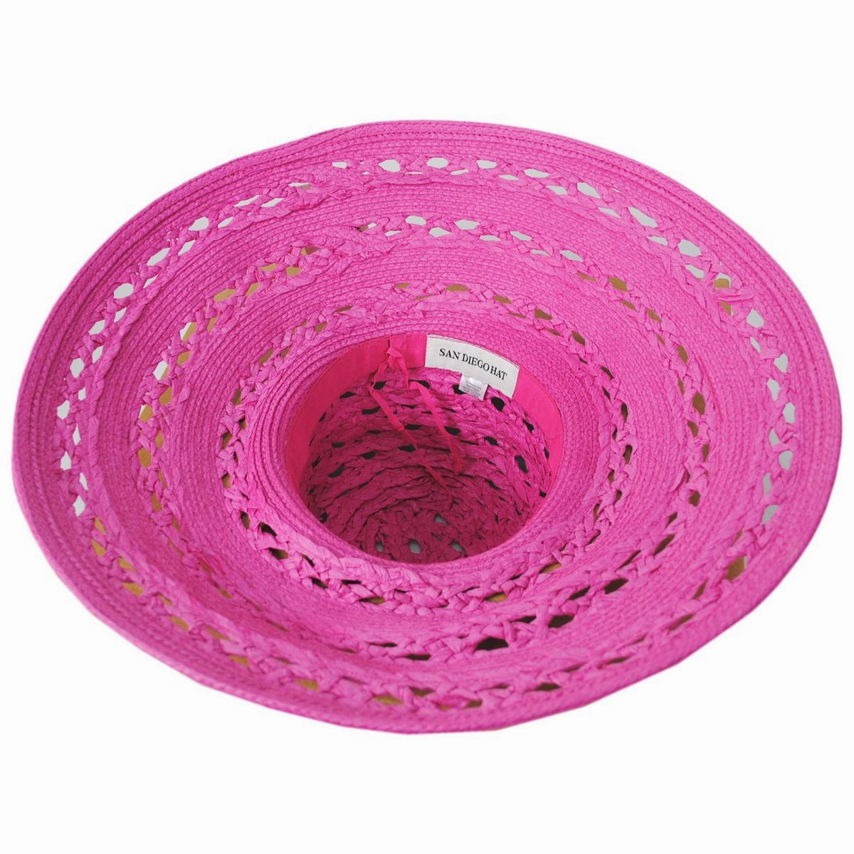 Sierra Toyo Straw Lampshade Sun Hat