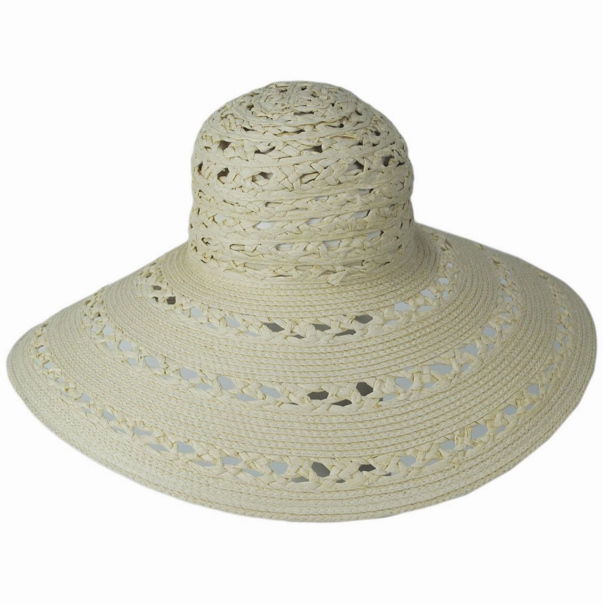 Sierra Toyo Straw Lampshade Sun Hat