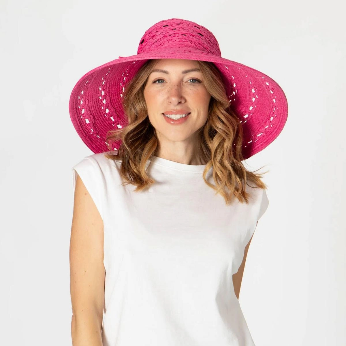 Sierra Toyo Straw Lampshade Sun Hat